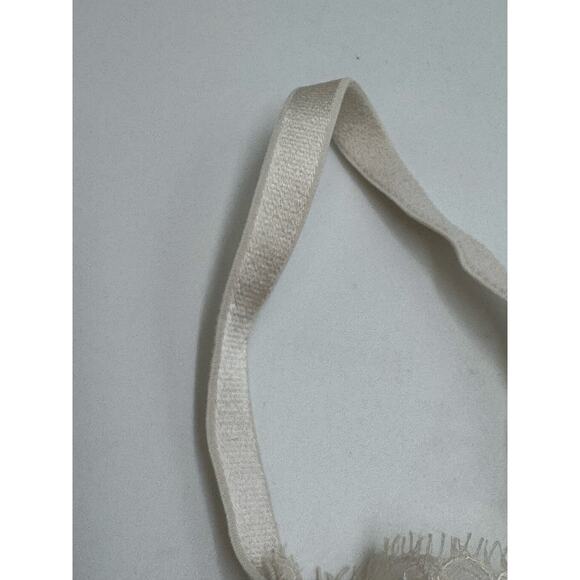 Victoria’s Secret Dream Angels Lace Corset Bralette Bustier Cream 32C - Picture 6 of 13